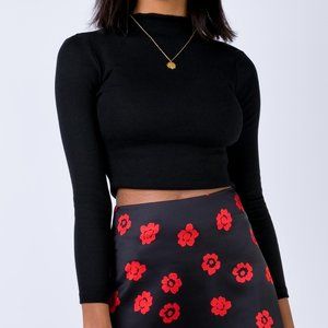 Princess Polly Longsleeve Crop Top
